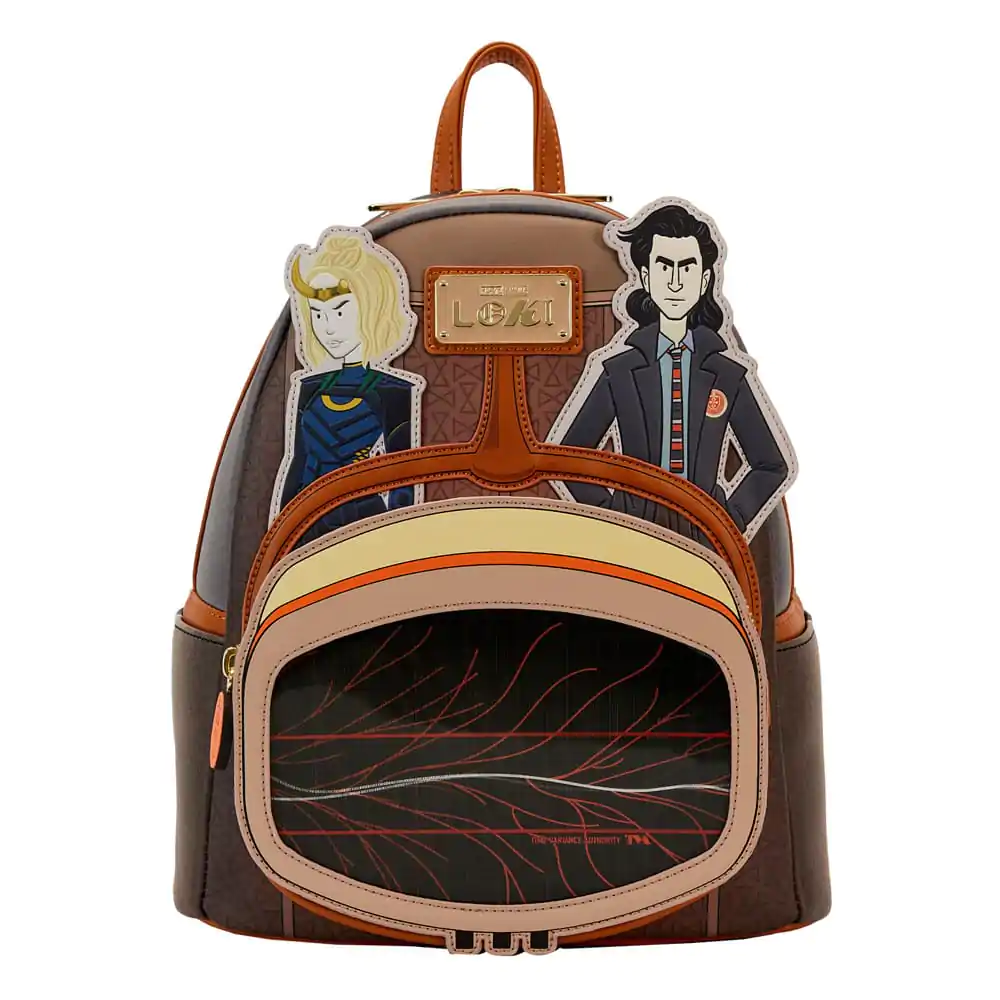 Marvel by Loungefly Backpack Loki TVA Lenticular Multiverse termékfotó