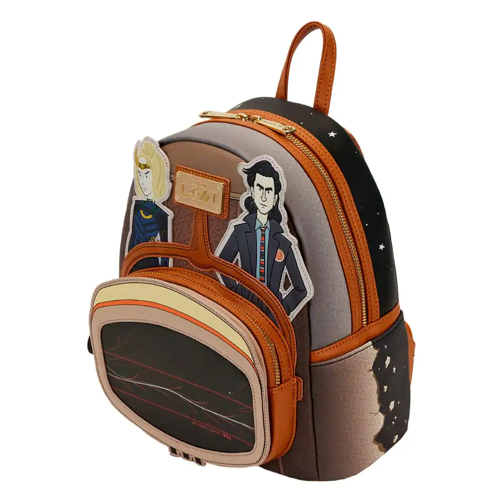 Marvel by Loungefly Backpack Loki TVA Lenticular Multiverse termékfotó