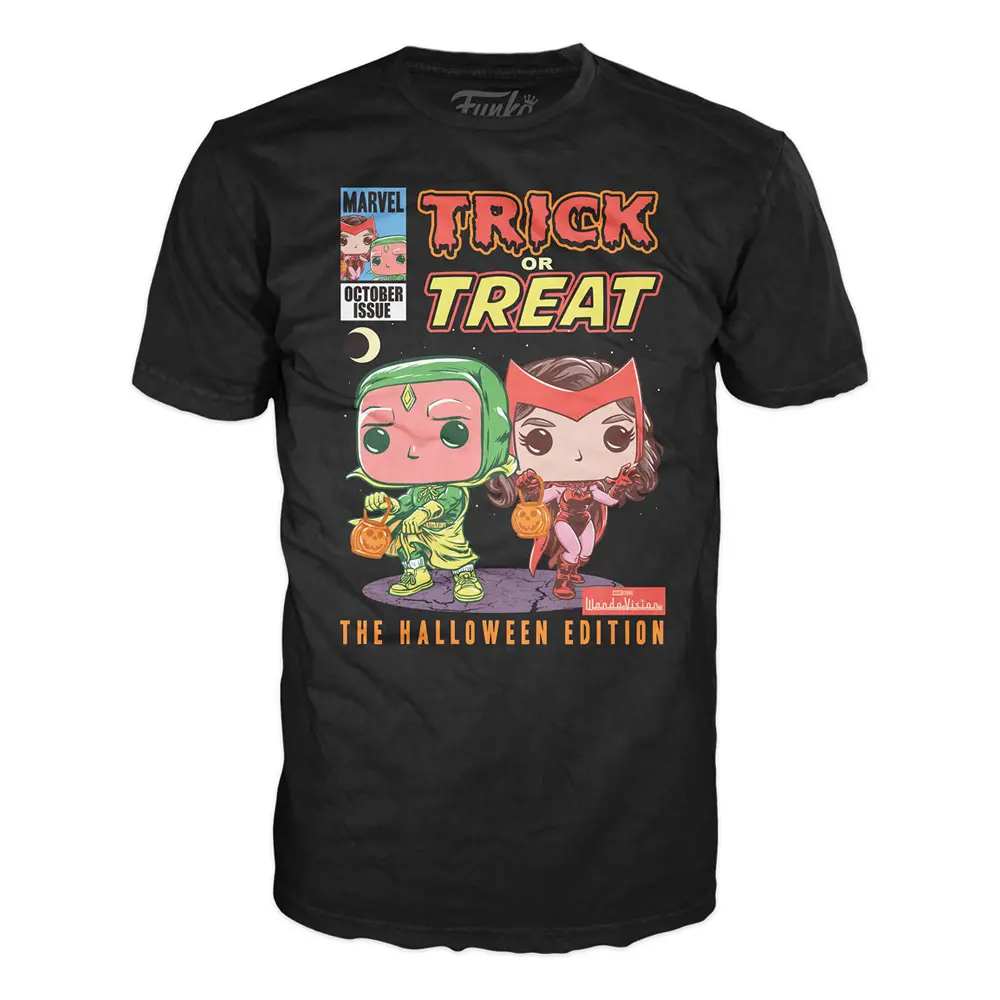 Marvel Loose Funko POP! Tees Scarlet Vision Halloween póló termékfotó