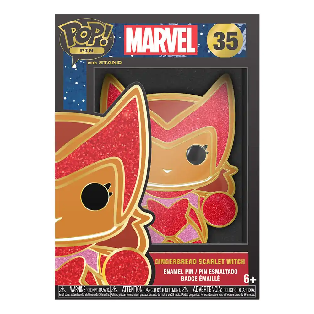 Marvel Loungefly Funko POP! Enamel Pin Scarlett 10 cm termékfotó
