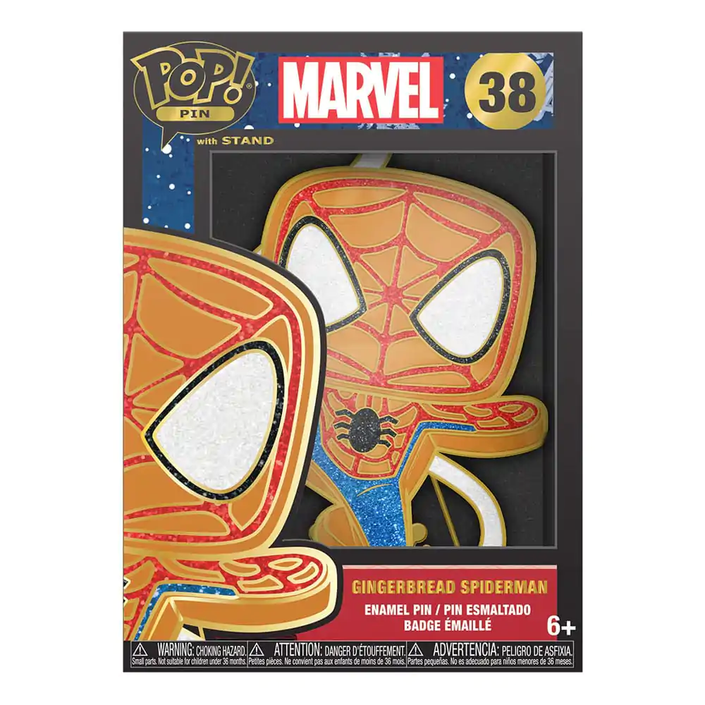 Marvel Loungefly Funko POP! Enamel Pin Spiderman 10 cm termékfotó