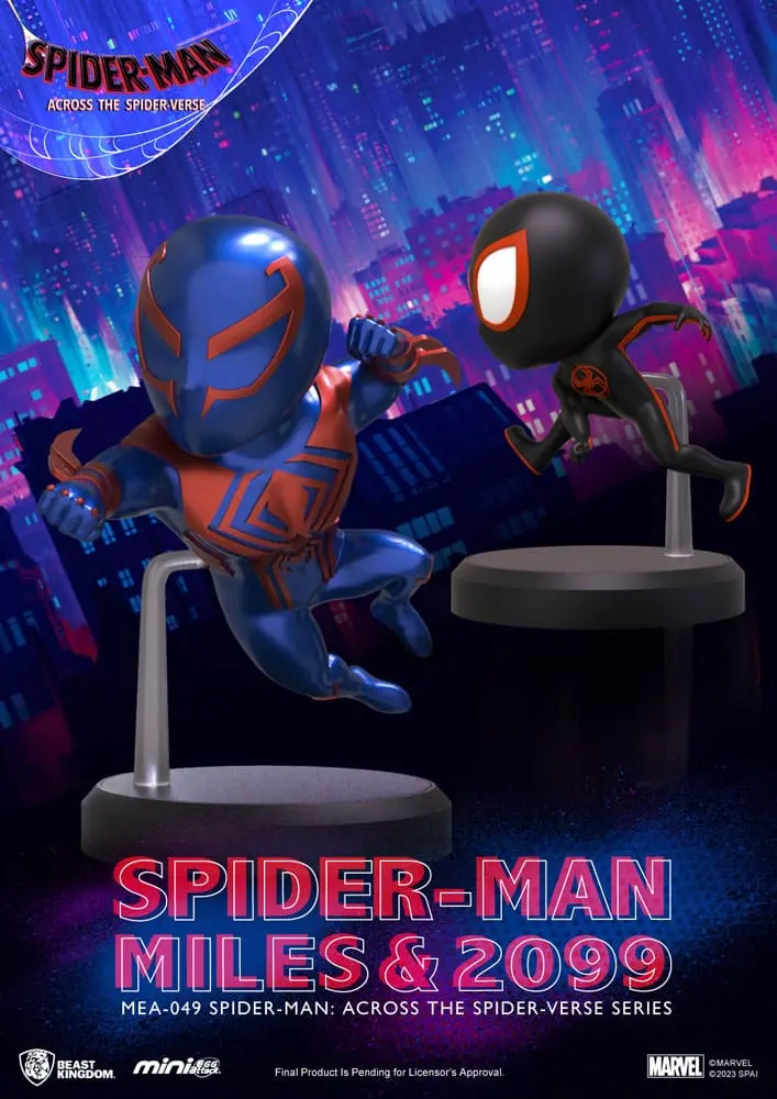 Marvel Mini Egg Attack figura Spider-Man: Across the Spider-Verse Series Spider-man Miles &amp; 2099 8-10 cm termékfotó