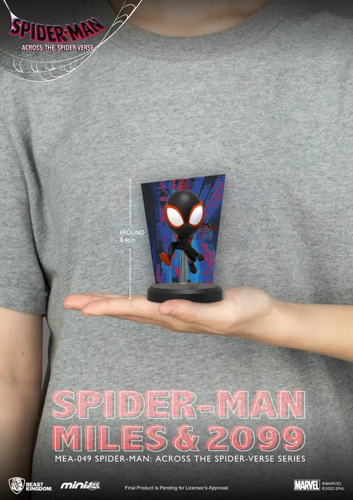 Marvel Mini Egg Attack figura Spider-Man: Across the Spider-Verse Series Spider-man Miles &amp; 2099 8-10 cm termékfotó