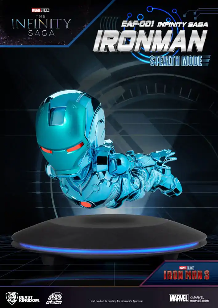 Marvel Mini Egg Attack Floating figura The Infinity Saga Ironman Stealth Mode 16 cm termékfotó