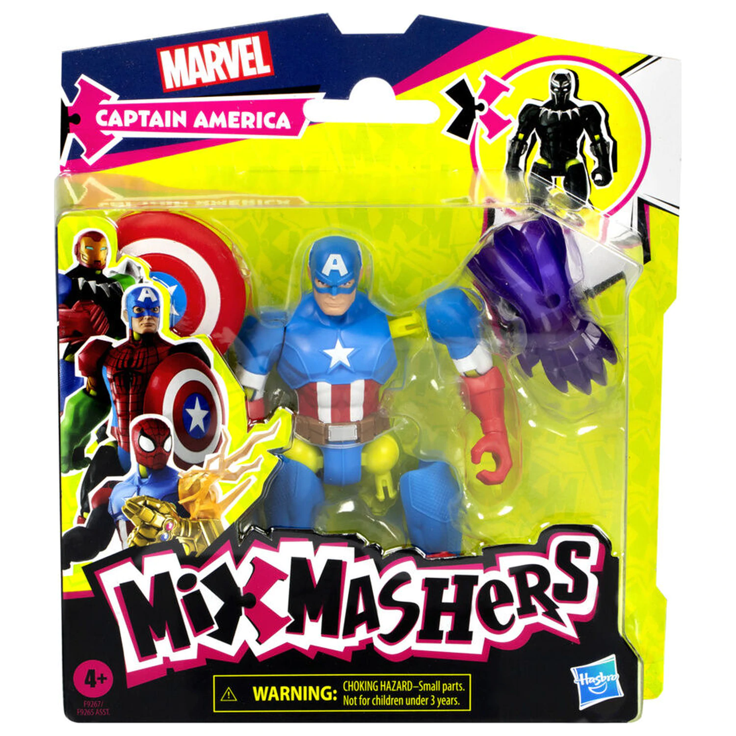 Marvel Mix Mashers Amerika Kapitány figura 12cm termékfotó