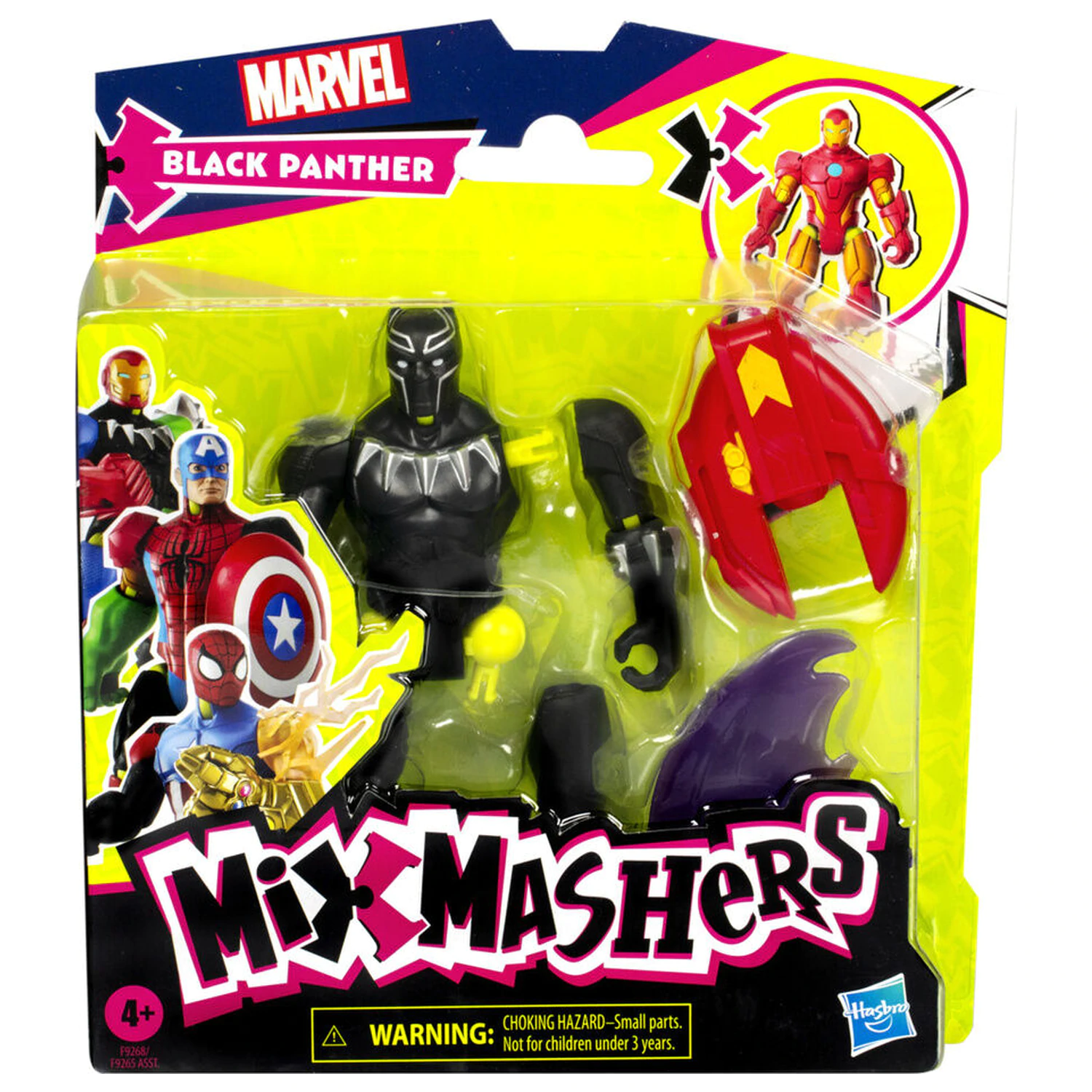Marvel Mix Mashers Black Panther figura 12cm termékfotó