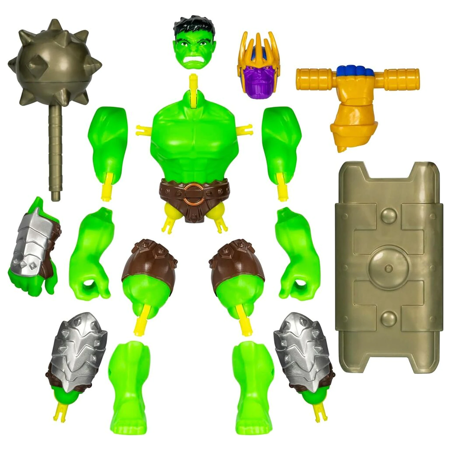 Marvel Mix Mashers Hulk Deluxe figura 12cm termékfotó