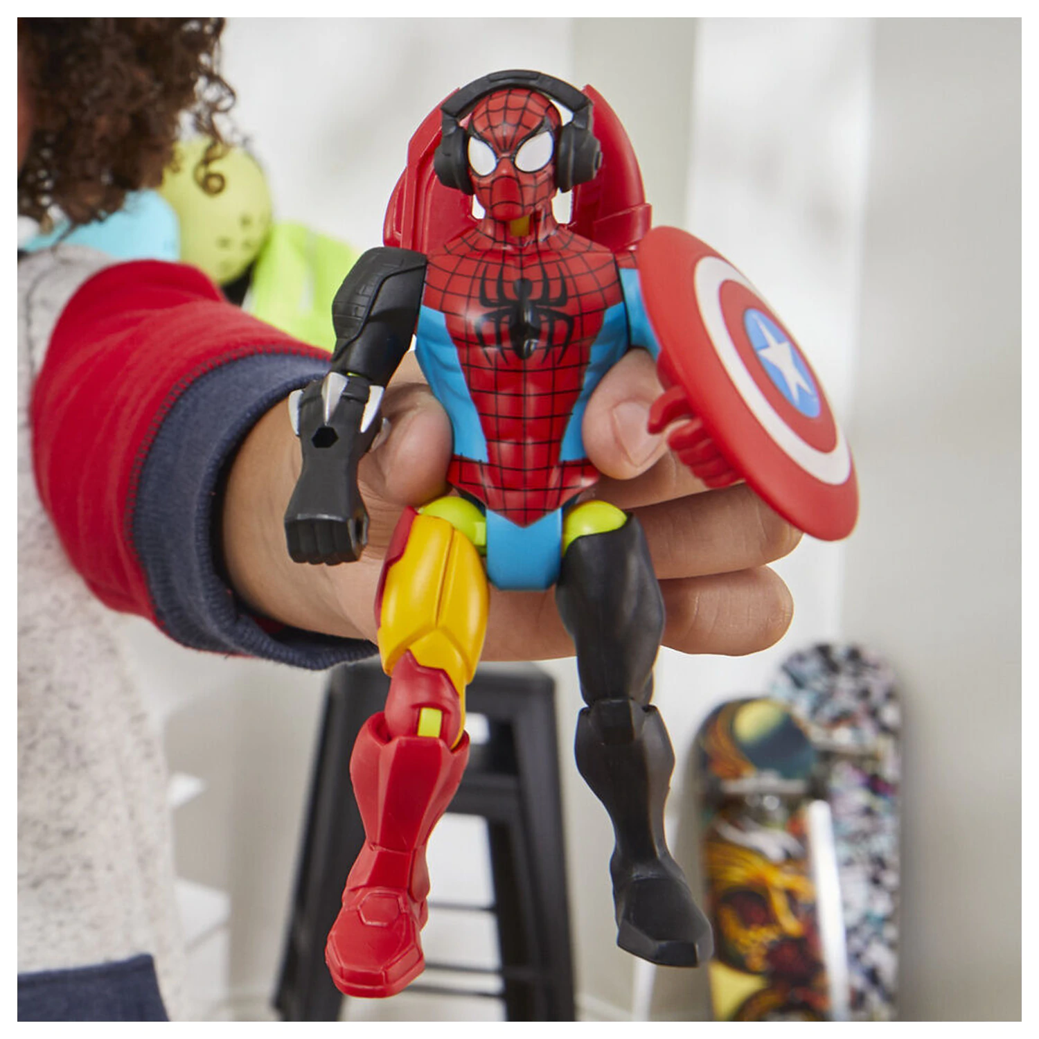 Marvel Mix Mashers Spider-Man figura 12cm termékfotó