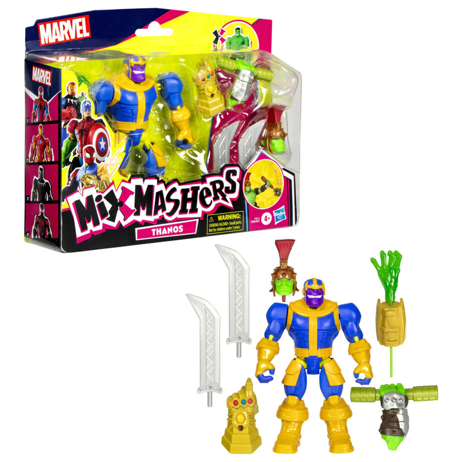Marvel Mix Mashers Thanos Deluxe figura 12cm termékfotó