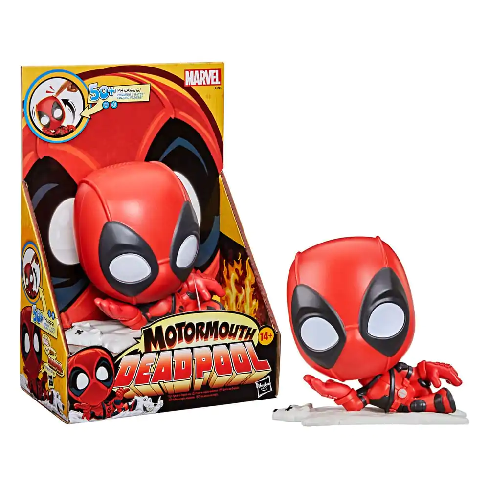 Marvel Motormouth Deadpool angol nyelvű elektromos figura 13 cm termékfotó