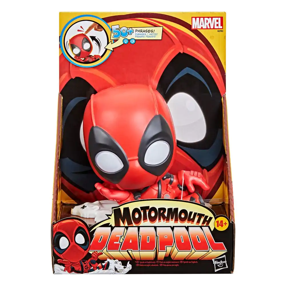 Marvel Motormouth Deadpool angol nyelvű elektromos figura 13 cm termékfotó