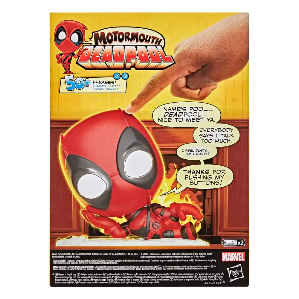 Marvel Motormouth Deadpool angol nyelvű elektromos figura 13 cm termékfotó