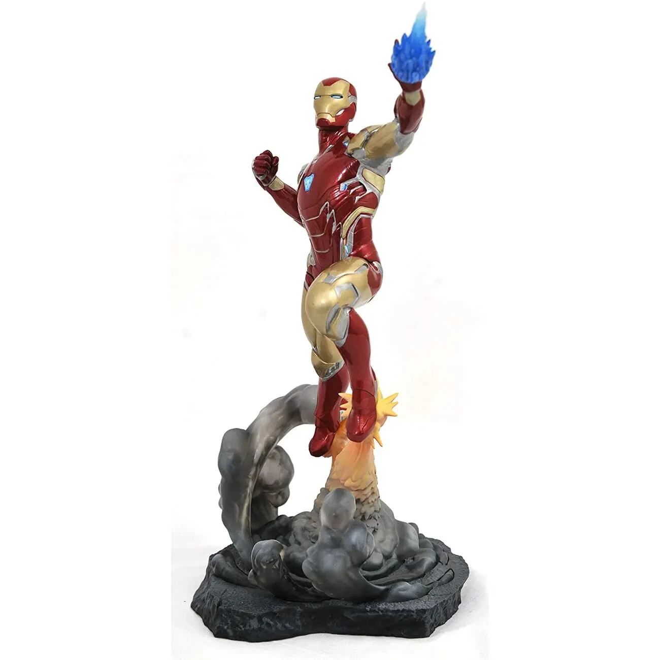 Marvel Movie Gallery Avengers Endgame Iron Man MK85 Diorama figura 23cm termékfotó