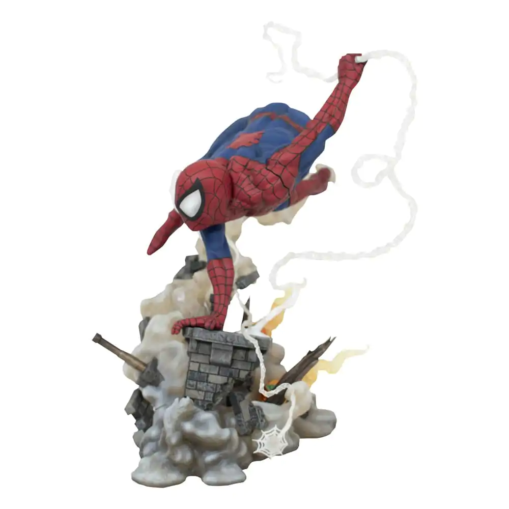 Marvel Movie Milestones 1/6 Spider-Man (90s) szobor figura 30 cm termékfotó