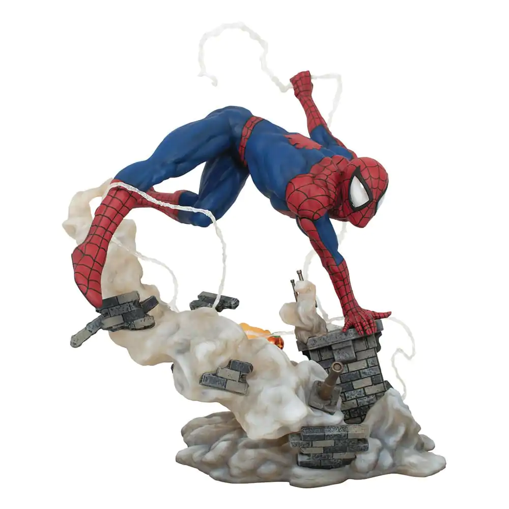 Marvel Movie Milestones 1/6 Spider-Man (90s) szobor figura 30 cm termékfotó