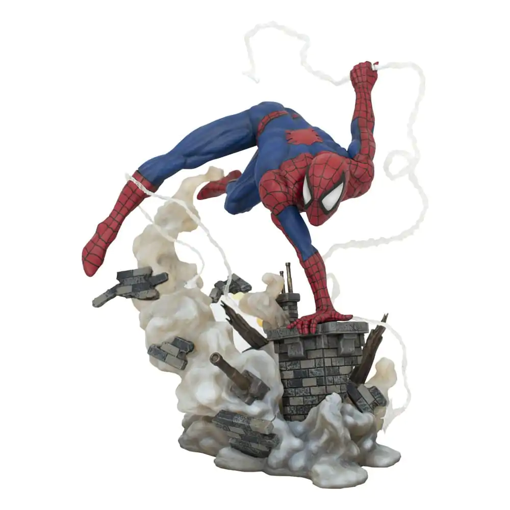 Marvel Movie Milestones 1/6 Spider-Man (90s) szobor figura 30 cm termékfotó