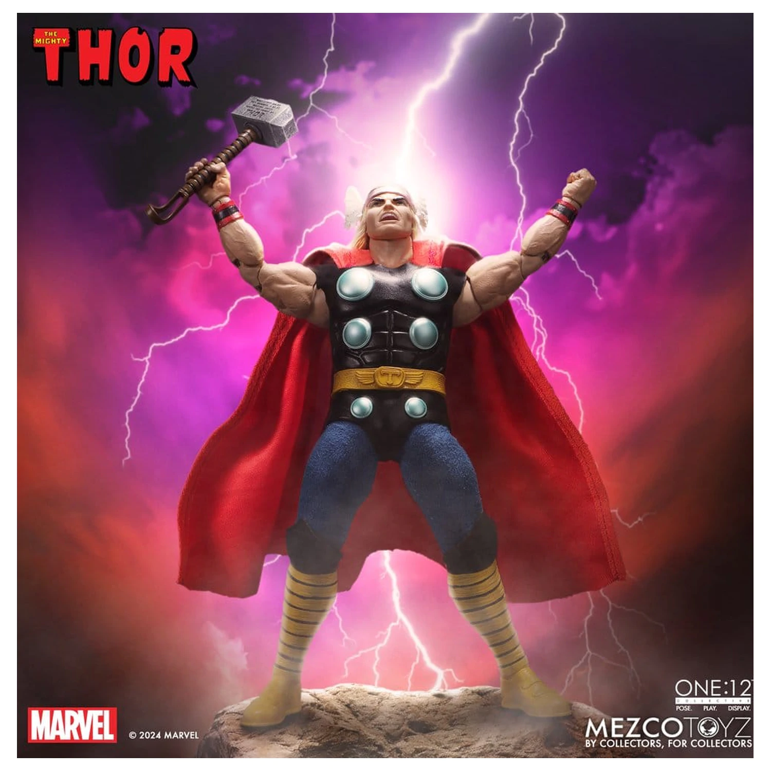 Marvel One:12 Collective 1/12 The Mighty Thor akciófigura 17 cm termékfotó