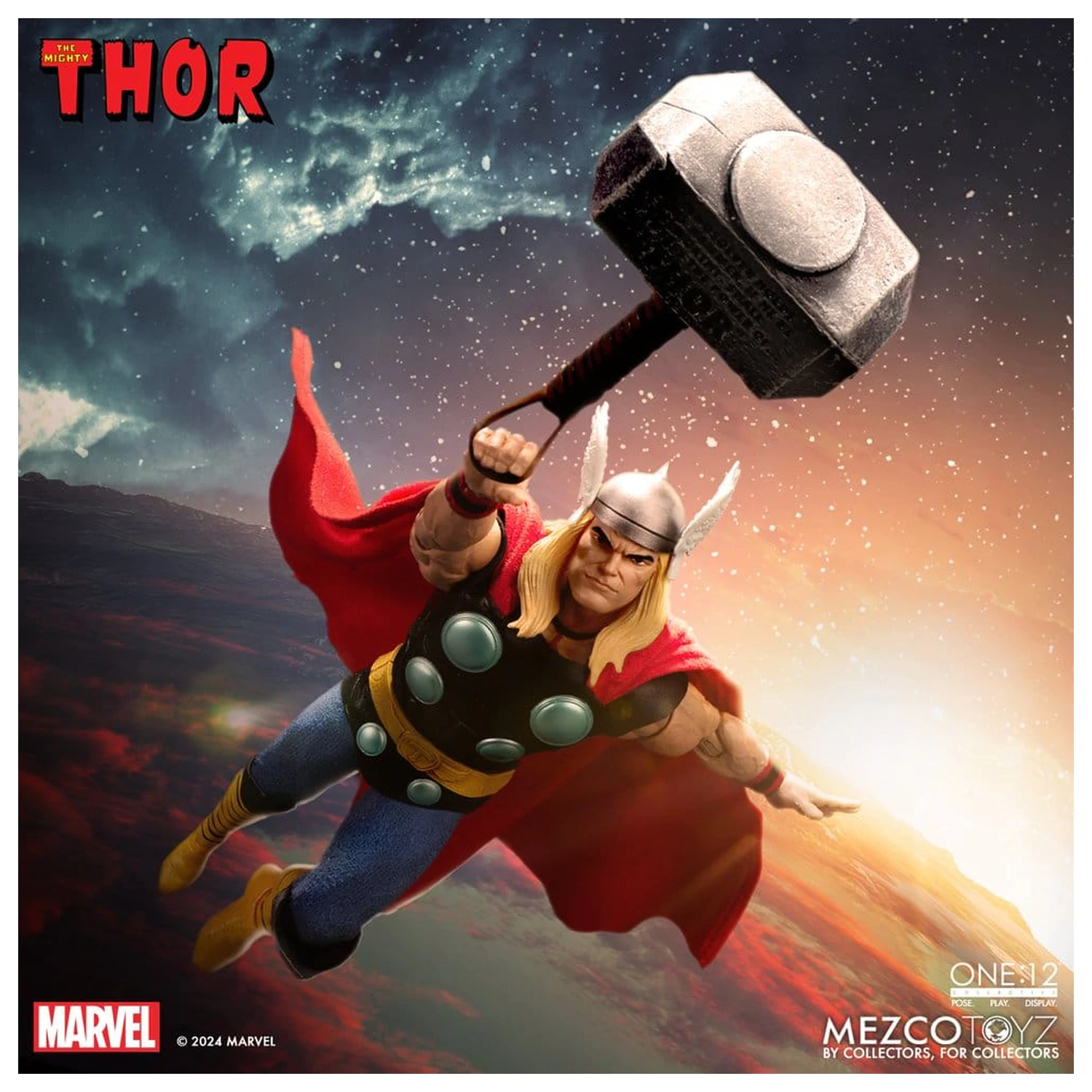 Marvel One:12 Collective 1/12 The Mighty Thor akciófigura 17 cm termékfotó