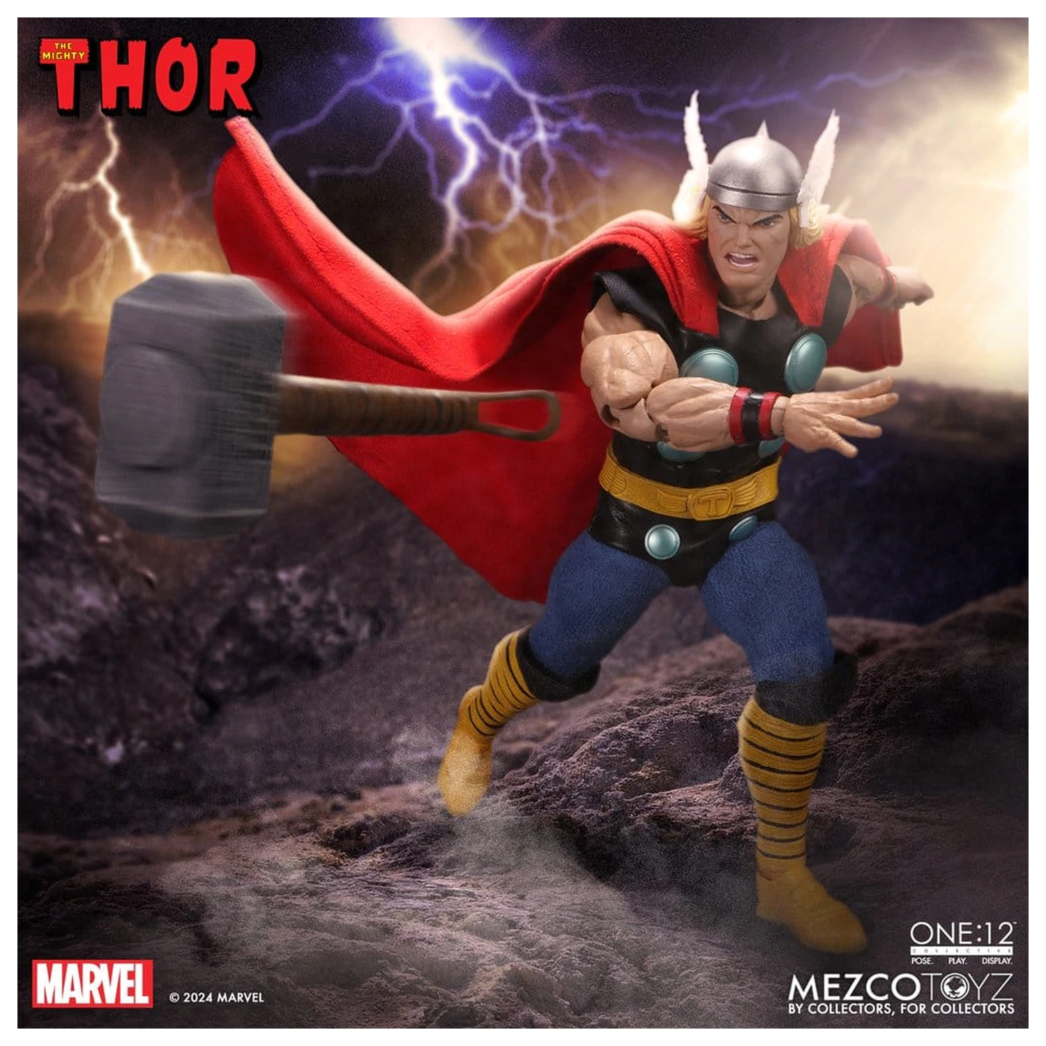 Marvel One:12 Collective 1/12 The Mighty Thor akciófigura 17 cm termékfotó
