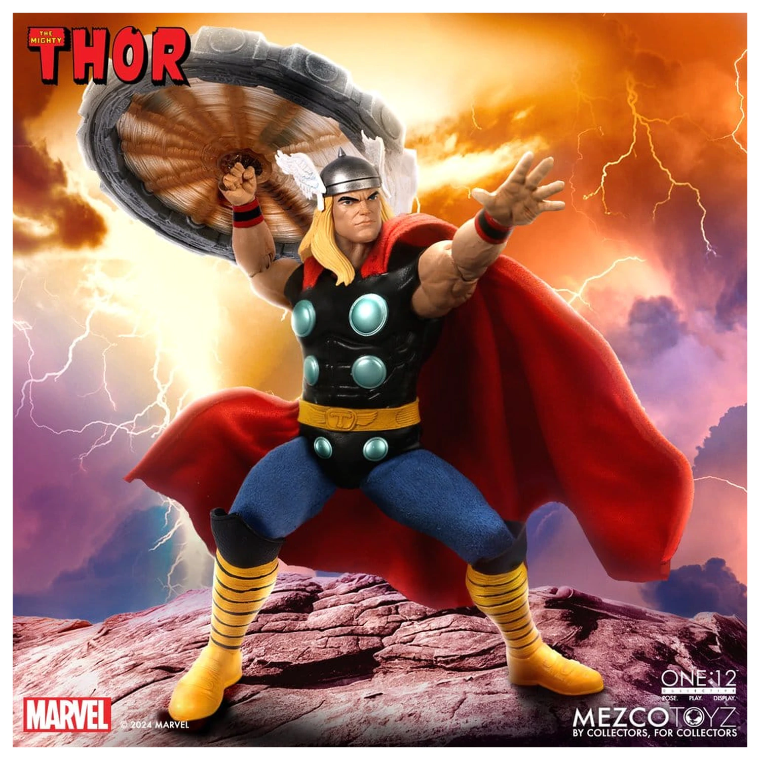 Marvel One:12 Collective 1/12 The Mighty Thor akciófigura 17 cm termékfotó