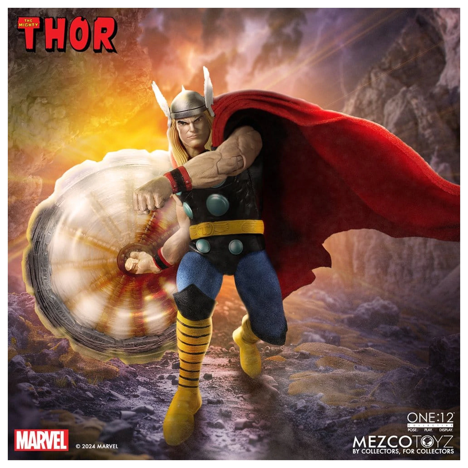 Marvel One:12 Collective 1/12 The Mighty Thor akciófigura 17 cm termékfotó