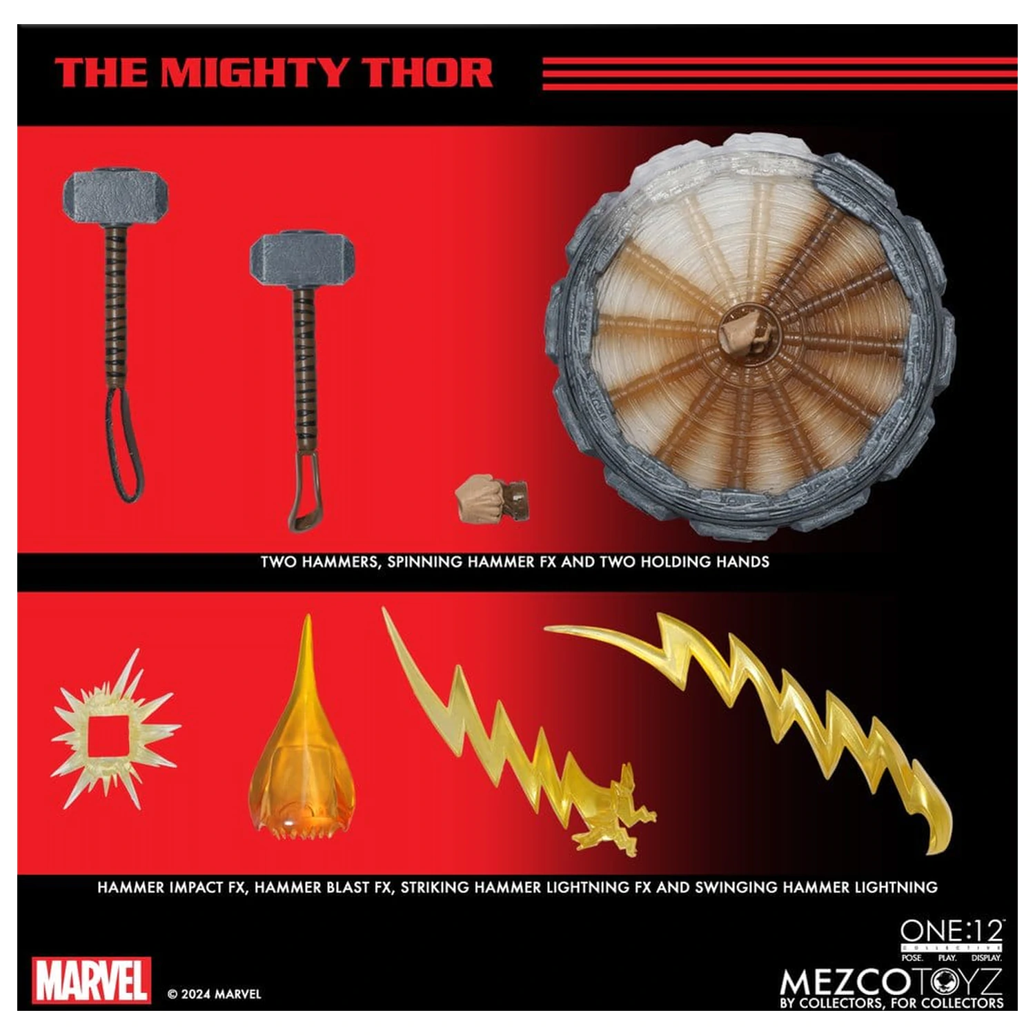 Marvel One:12 Collective 1/12 The Mighty Thor akciófigura 17 cm termékfotó