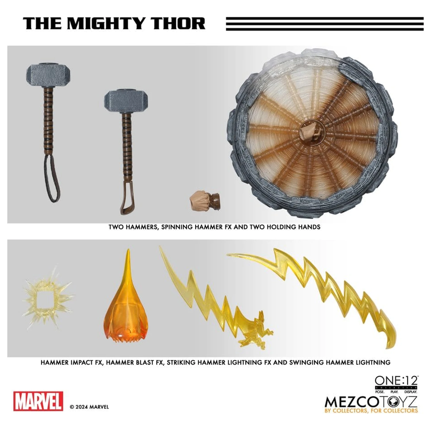 Marvel One:12 Collective 1/12 The Mighty Thor akciófigura 17 cm termékfotó
