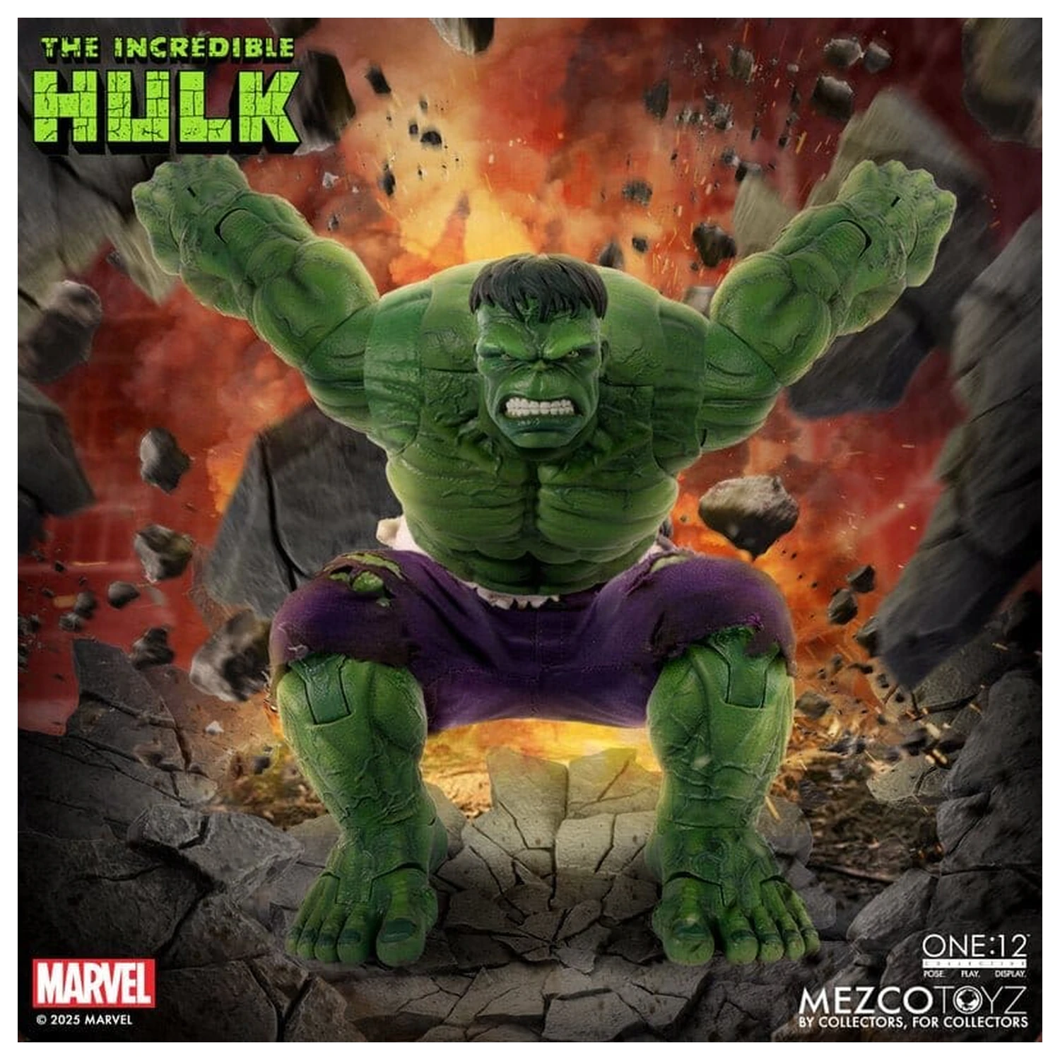 Marvel One:12 Collective akciófigura 1/12 Hulk 19 cm termékfotó