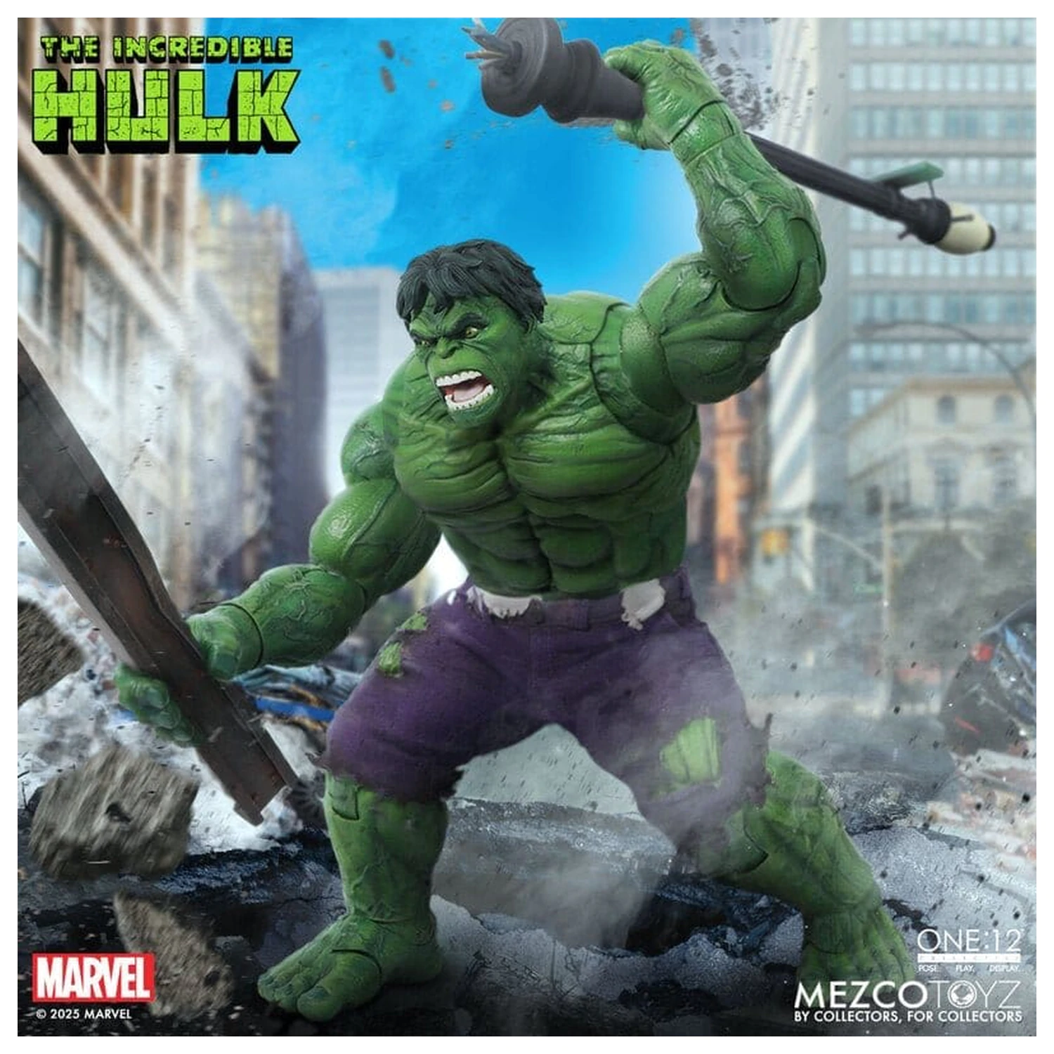 Marvel One:12 Collective akciófigura 1/12 Hulk 19 cm termékfotó