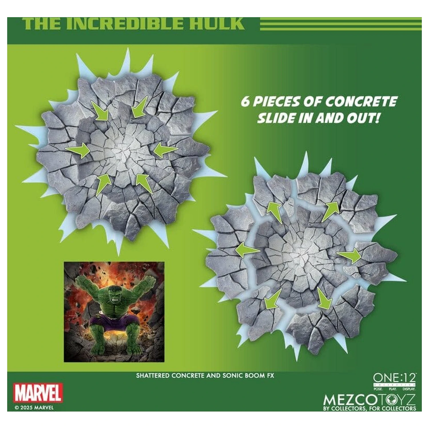 Marvel One:12 Collective akciófigura 1/12 Hulk 19 cm termékfotó