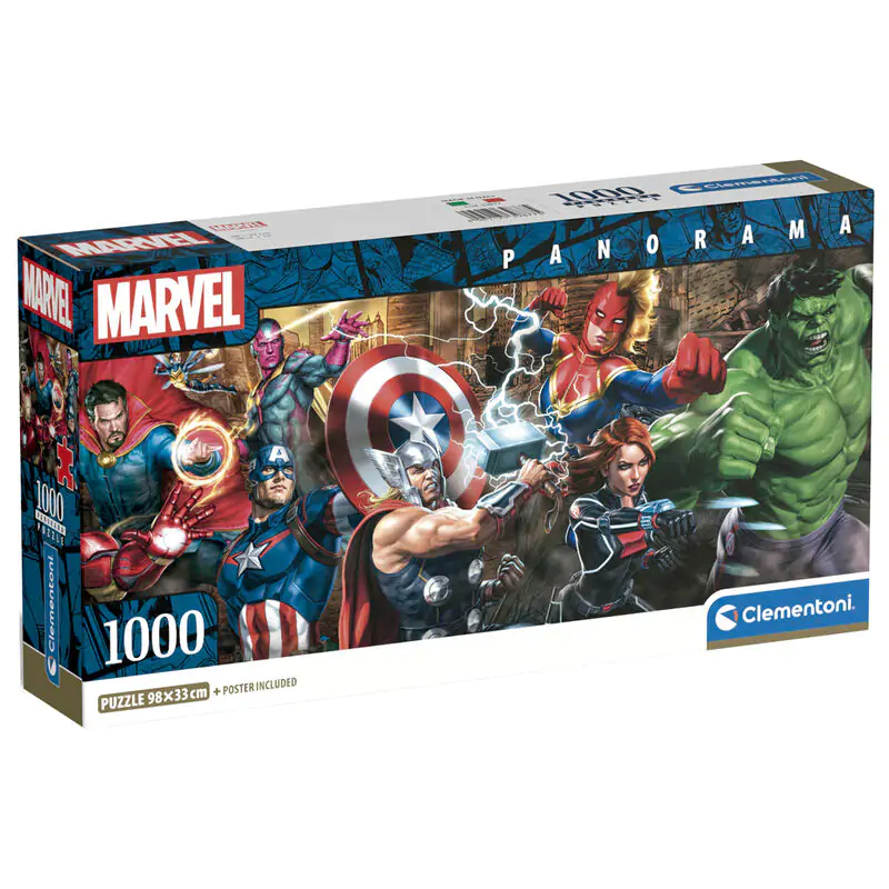 Marvel panorama puzzle 1000db-os termékfotó