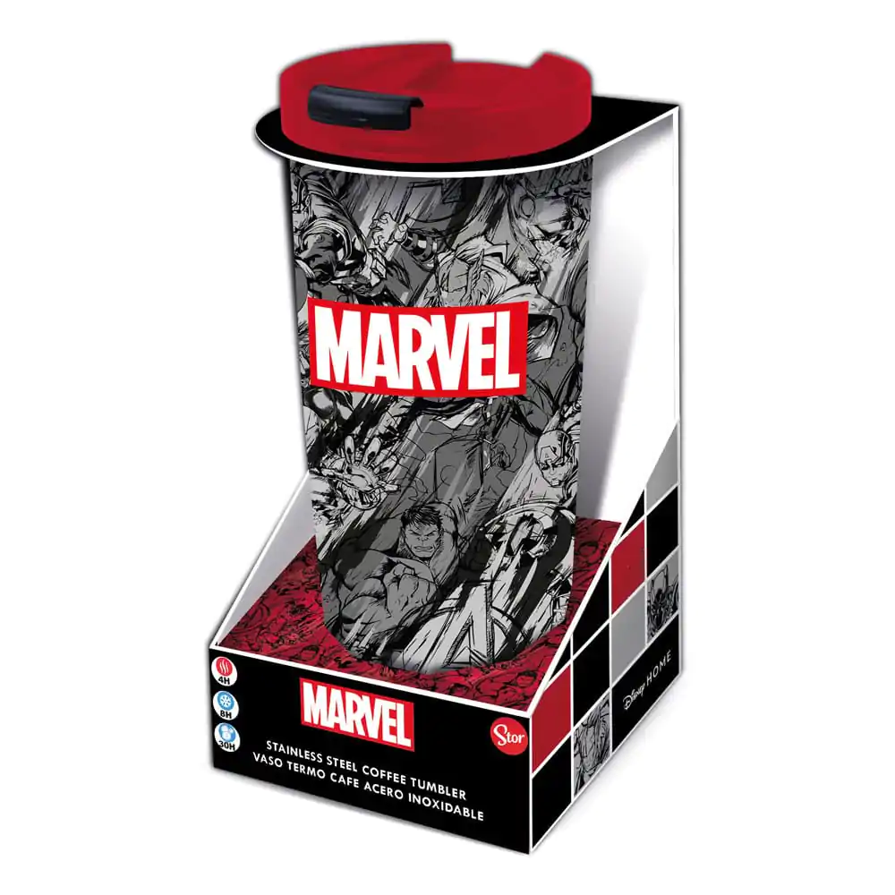 Marvel Pattern rozsdamentes acél pohár termékfotó