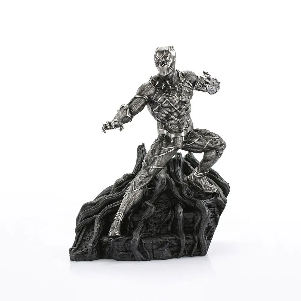 Marvel Pewter Collectible Black Panther Guardian Limitált kiadás szobor figura 24 cm termékfotó