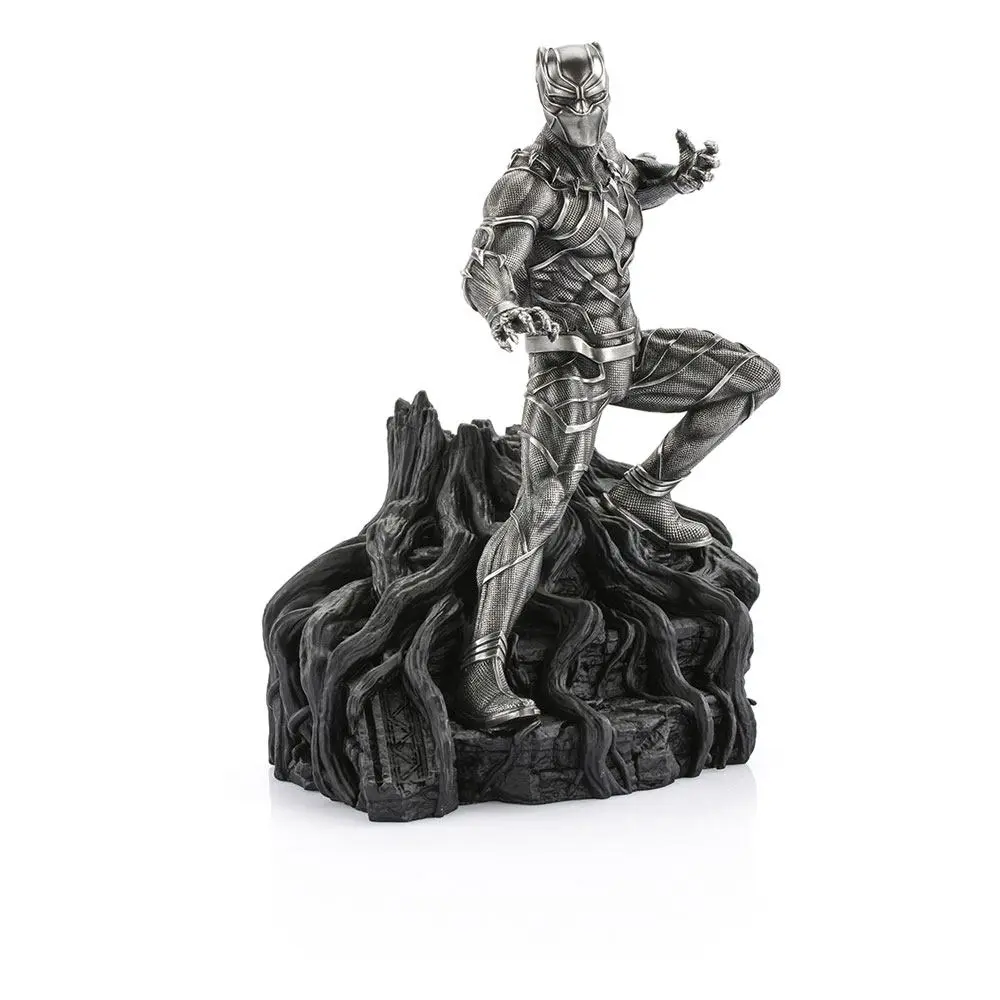 Marvel Pewter Collectible Black Panther Guardian Limitált kiadás szobor figura 24 cm termékfotó