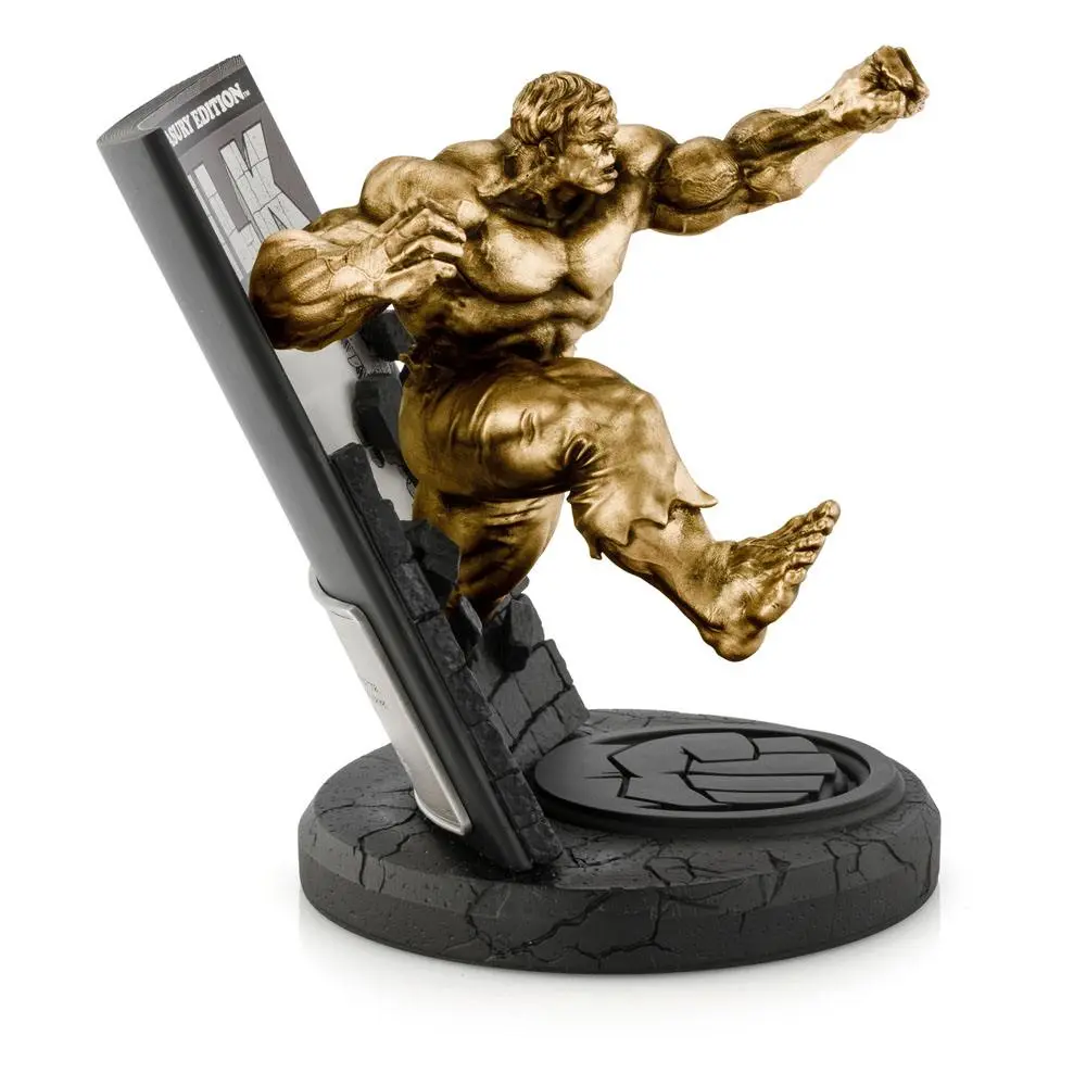 Marvel Pewter Collectible Hulk Gilded Finish Limitált kiadás szobor figura 22 cm termékfotó