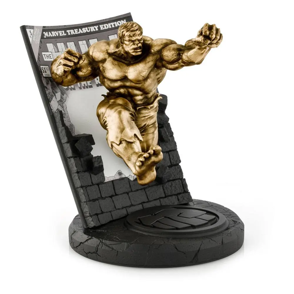 Marvel Pewter Collectible Hulk Gilded Finish Limitált kiadás szobor figura 22 cm termékfotó