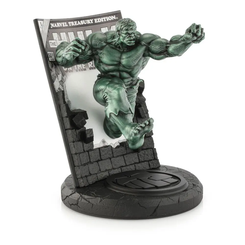 Marvel Pewter Collectible Hulk Green Finish Limitált kiadás szobor figura 22 cm termékfotó