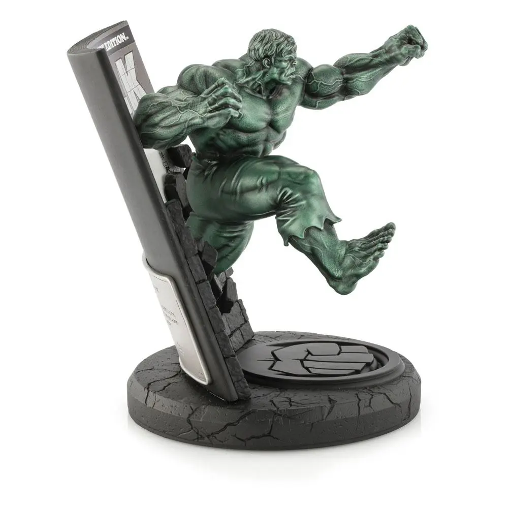 Marvel Pewter Collectible Hulk Green Finish Limitált kiadás szobor figura 22 cm termékfotó