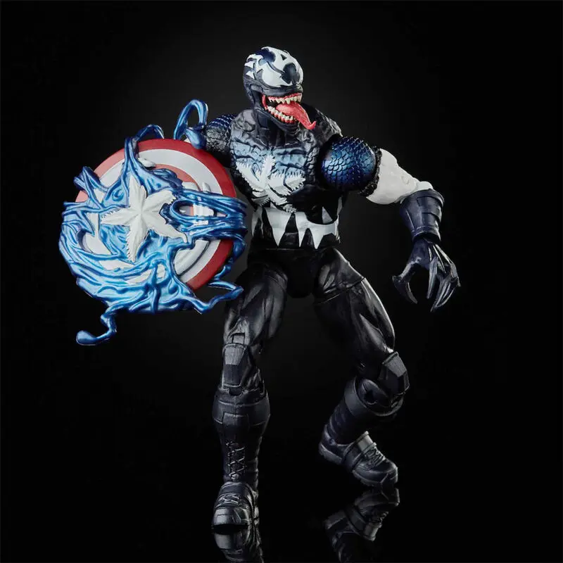 Marvel Pókember Maximum Venom Amerika Kapitány Venomized 18cm figura termékfotó