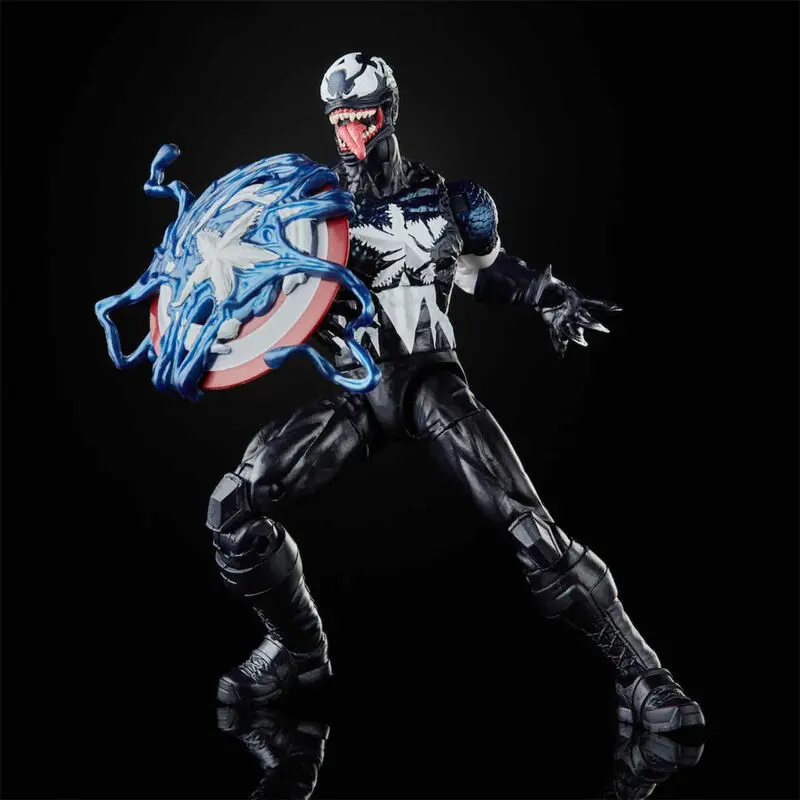 Marvel Pókember Maximum Venom Amerika Kapitány Venomized 18cm figura termékfotó