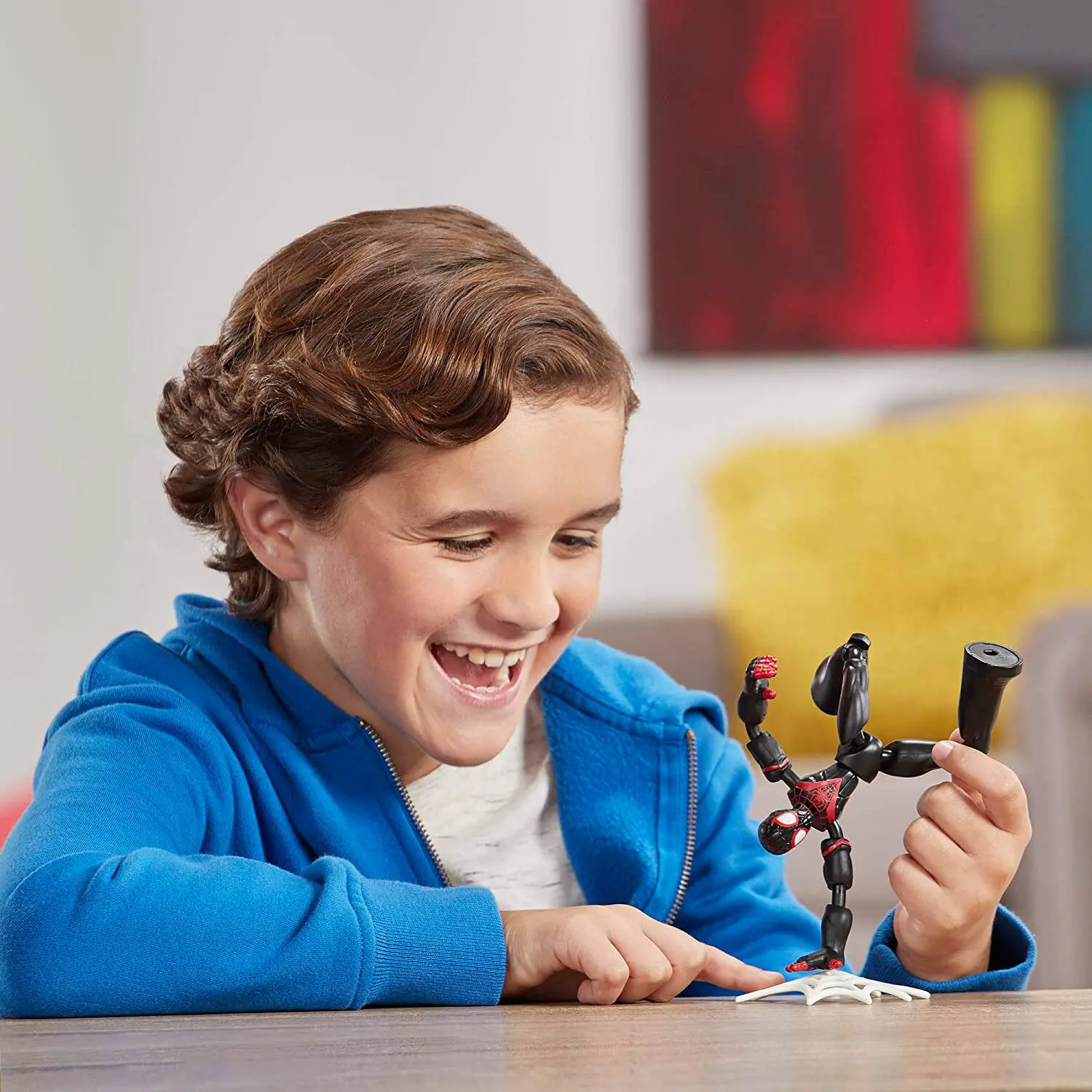 Marvel Pókember Miles Morales Bend and Flex figura 15cm termékfotó