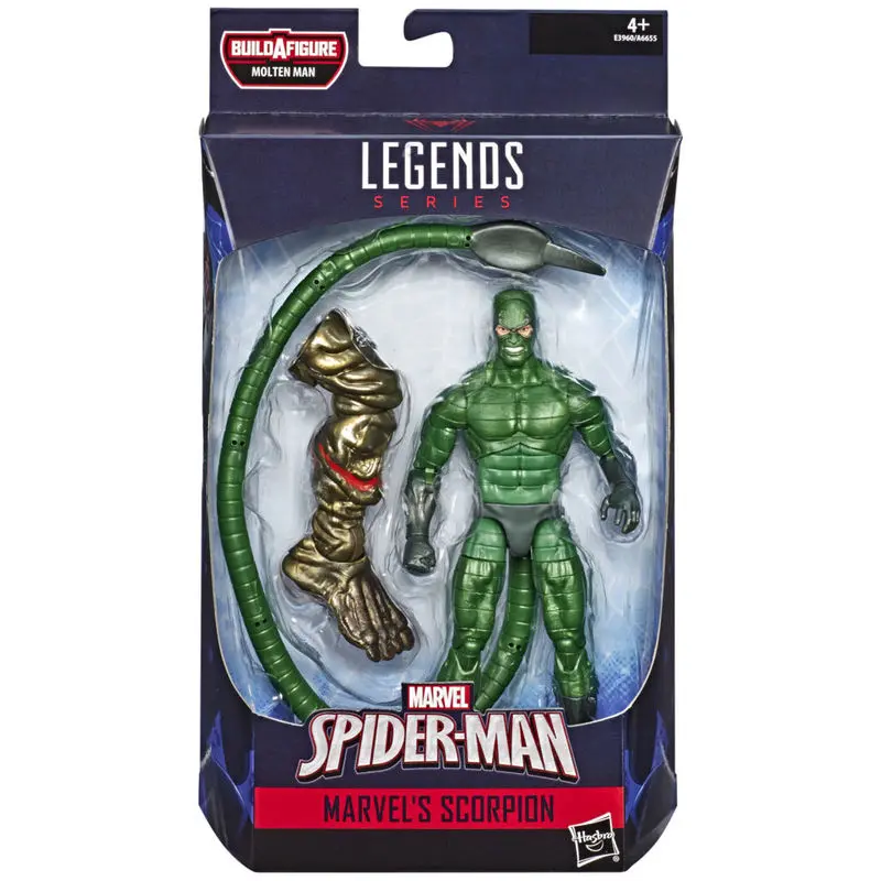 Marvel Pókember Scorpion Legend sorozat figura 15cm termékfotó