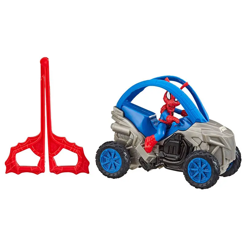 Marvel Spider-man Spider-Ham Rip n Go figura járművel termékfotó