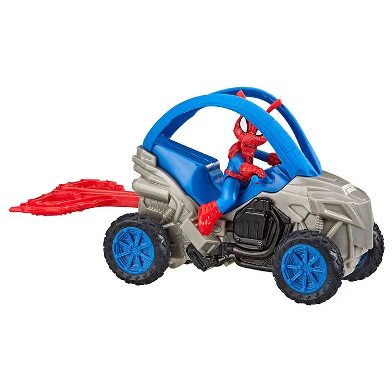 Marvel Spider-man Spider-Ham Rip n Go figura járművel termékfotó