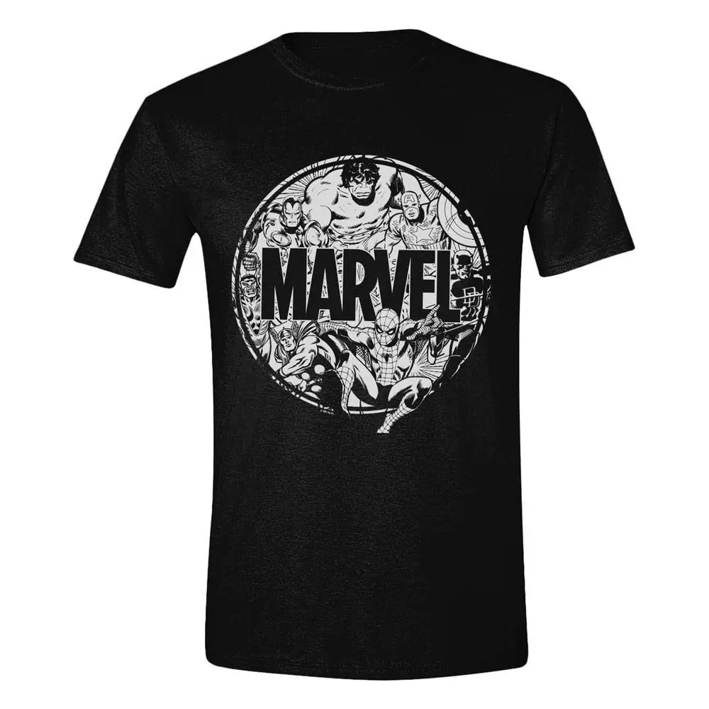 Marvel Character Circle póló termékfotó