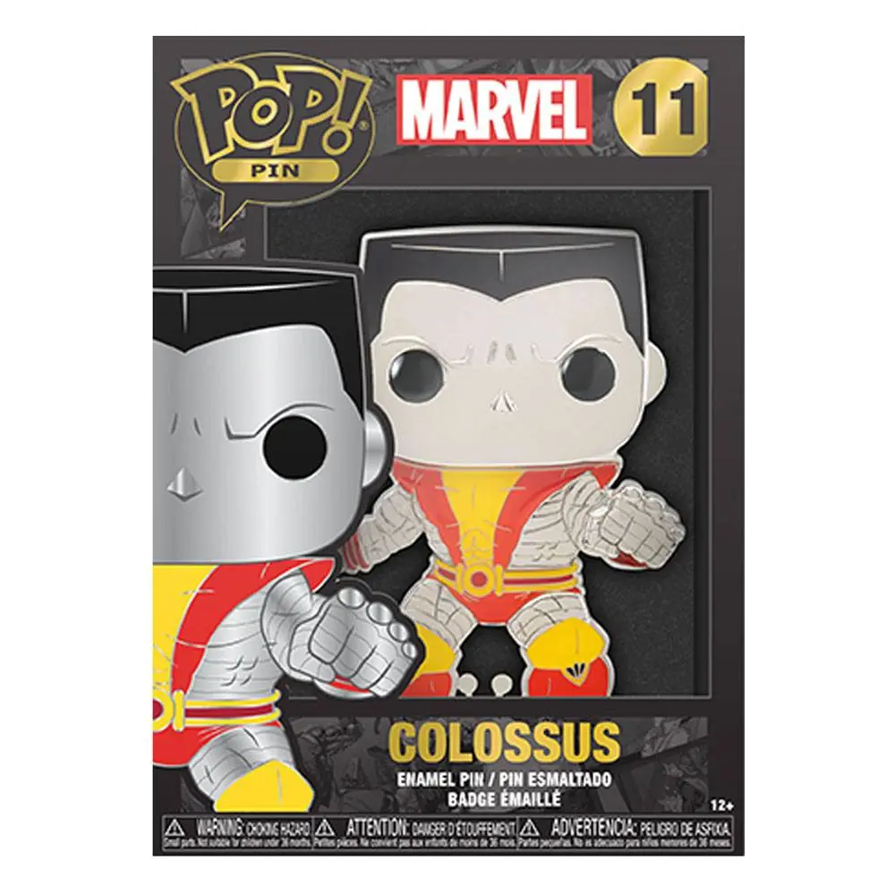 Marvel POP! Enamel Pin Colossus kitűző 10 cm termékfotó