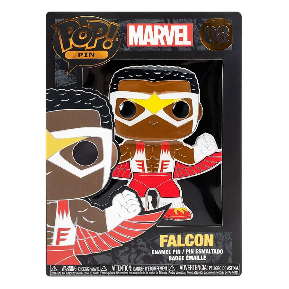 Marvel POP! Enamel Pin Falcon kitűző 10 cm termékfotó