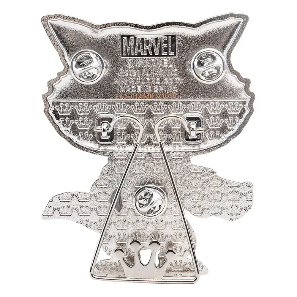 Marvel POP! Enamel Pin Rocket kitűző 10 cm termékfotó