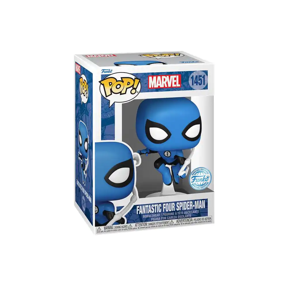 Marvel Pop! Fantastic Four Vinyl figura Spider-Man Blue Suit Special Edition 10 cm termékfotó