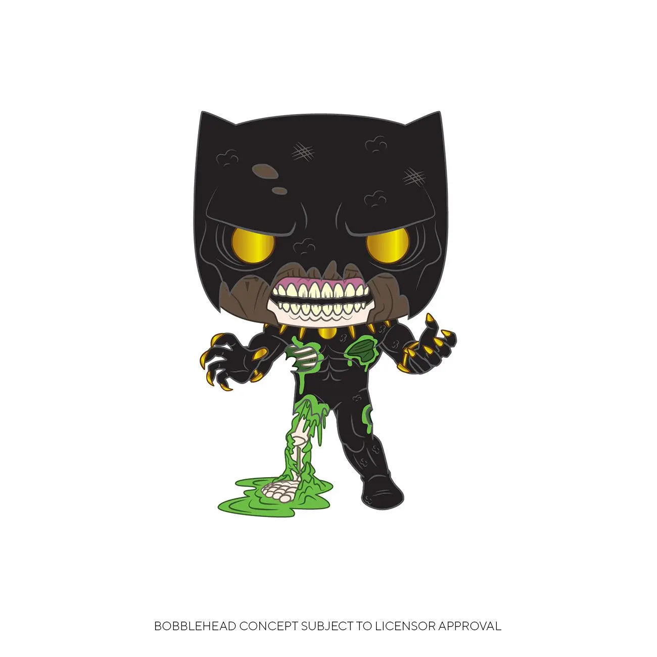 Marvel POP! Vinyl figura Zombie Black Panther 9 cm termékfotó